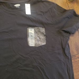 Men's camo pocket tee